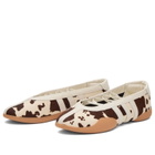 Adidas Women's Taekwondo Mei Ballet Cow Sneakers in Aurora Coffee/Ftwr White/Gum 2