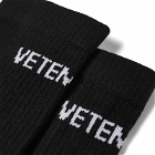 Vetements Women's Logo Sports Socks in Black