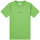 C.P. Company Men's Small Logo T-Shirt in Classic Green