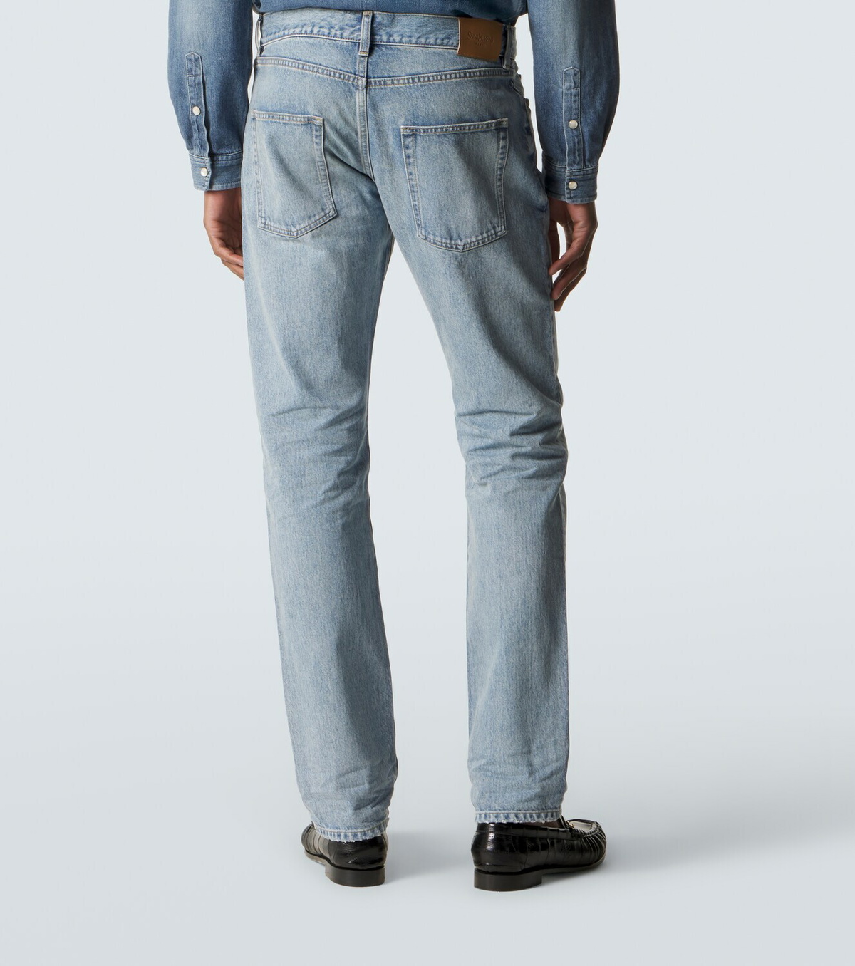Saint Laurent Faded slim jeans