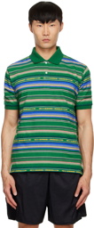 BEAMS PLUS Green Cotton Polo