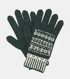 Loewe x Suna Fujita wool-blend gloves