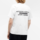 Neighborhood x Katherine Hamnett No War T-Shirt in White