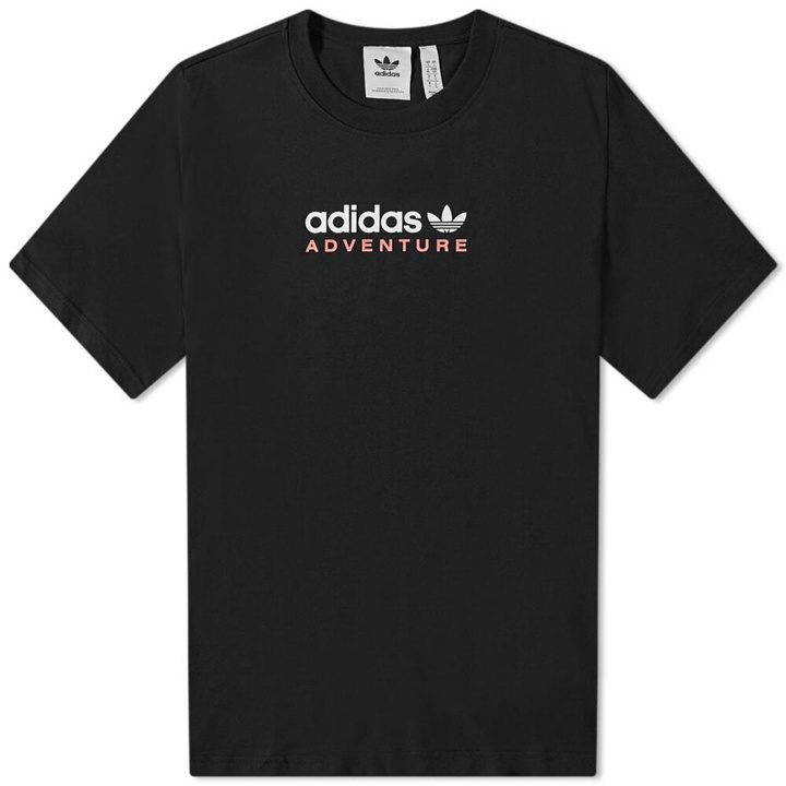 Photo: Adidas Men's Adventure T-Shirt in Black