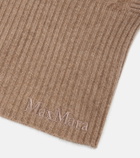 Max Mara Romana cable-knit cashmere hood