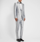 TOM FORD - Silver Atticus Slim-Fit Satin-Twill Tuxedo Jacket - Silver