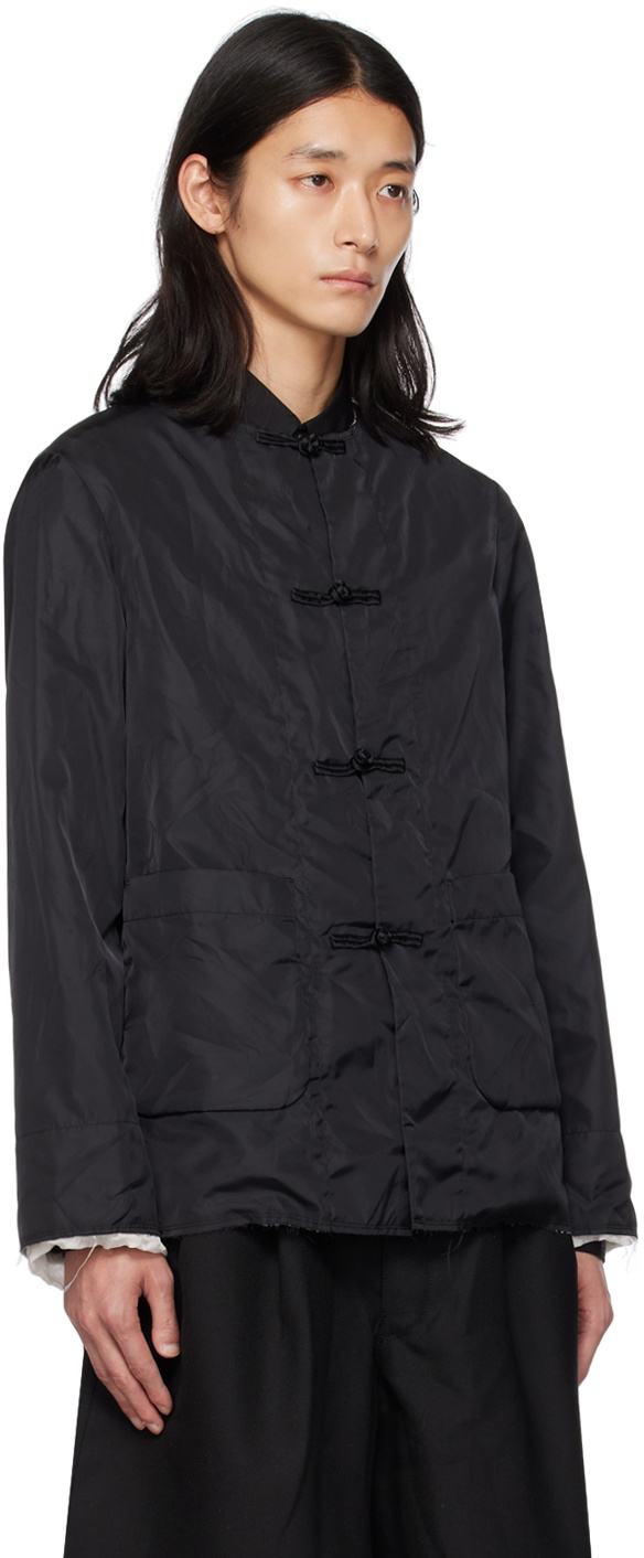 Black Comme des Garçons Black Toggle Jacket