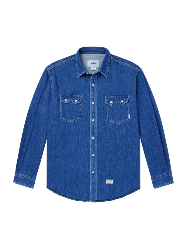 Photo: WTAPS - Allman Denim Shirt - Blue