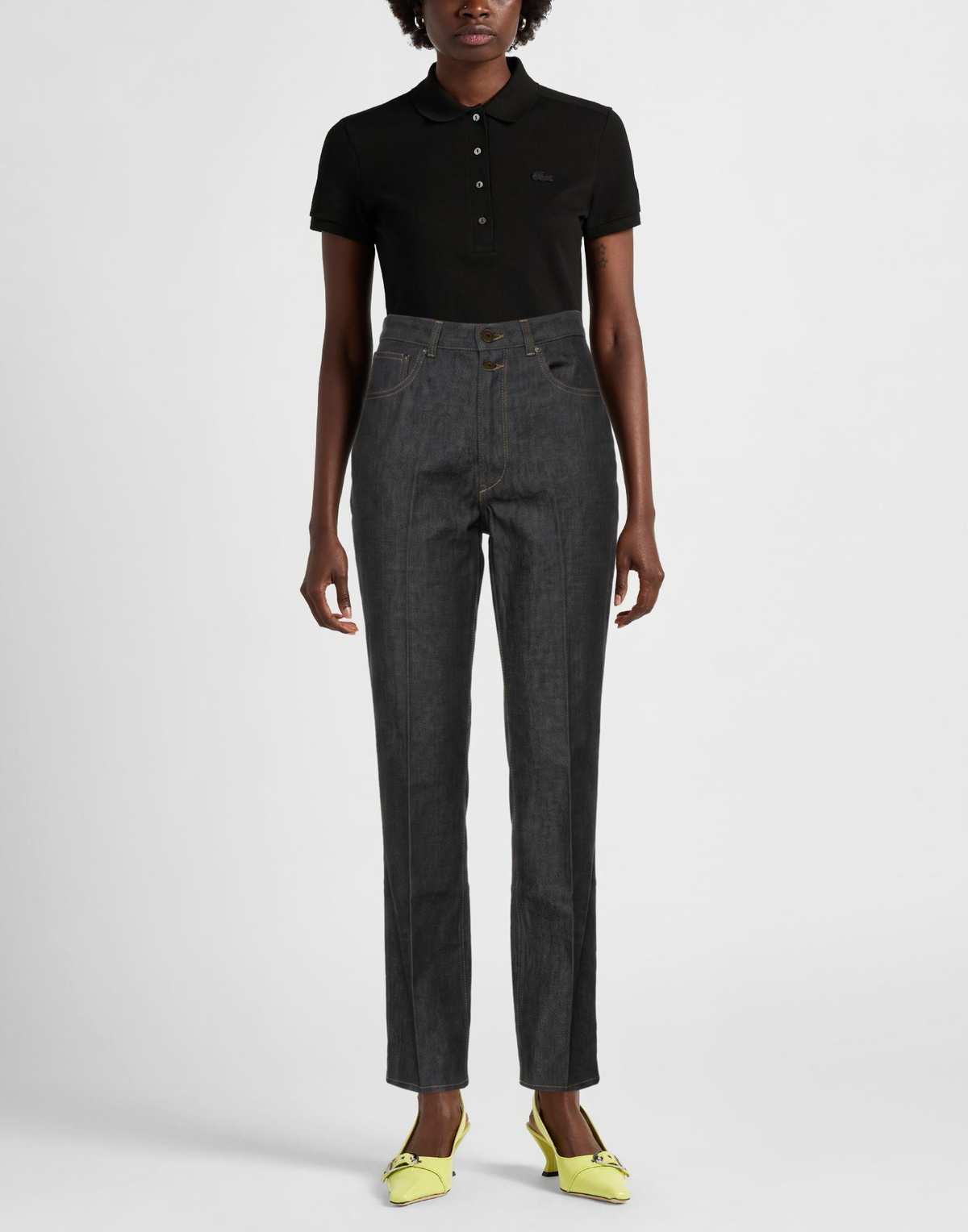 Lemaire Womens Jeans Charcoal