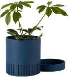 Capra Designs Blue Etch Planter
