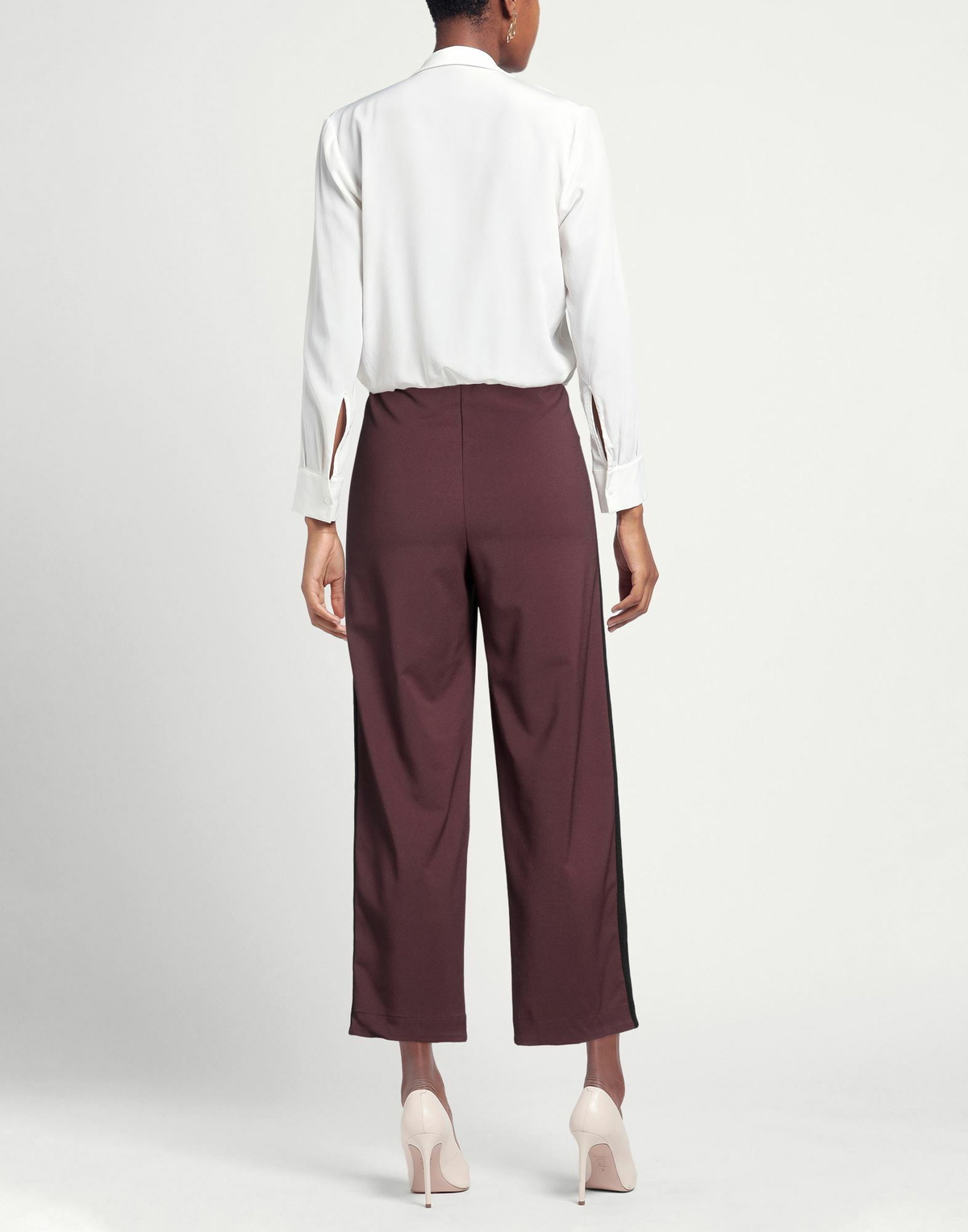 Alessia Santi Womens Pants Garnet