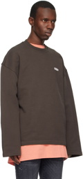 032c Brown 'Grosse Freiheit' Sweatshirt