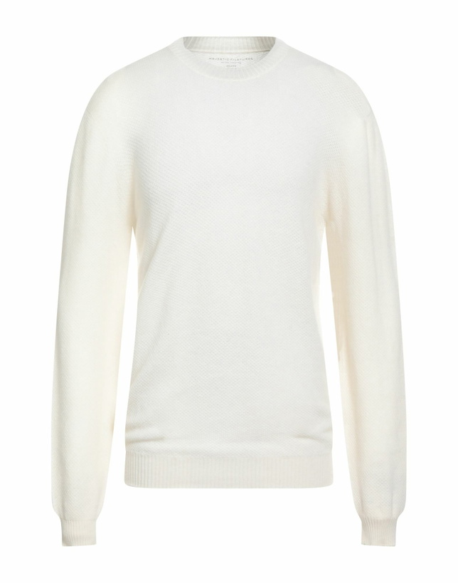 Photo: Majestic Filatures Mens Sweater in White