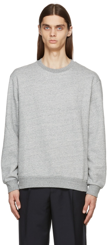 Photo: Acne Studios Grey Fleece Sweatshirt