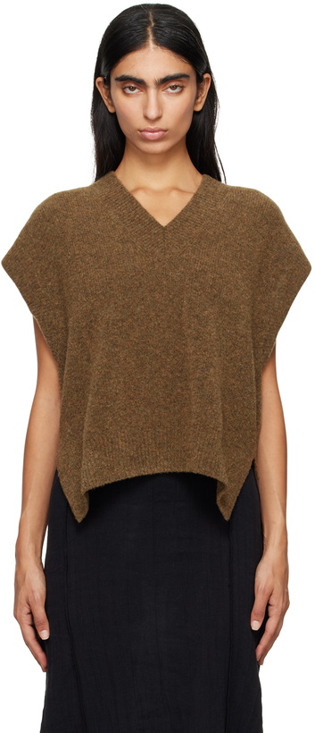 Photo: Studio Nicholson Brown Poros Vest