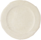 Yellow Nose Studio White Seat On Dinner Plate