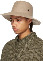 Junya Watanabe Beige Muehlbauer Edition Wool Beach Hat