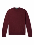 Incotex - Zanone Slim-Fit Wool Sweater - Red