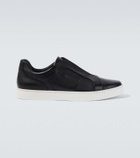 Manolo Blahnik Agilio leather sneakers