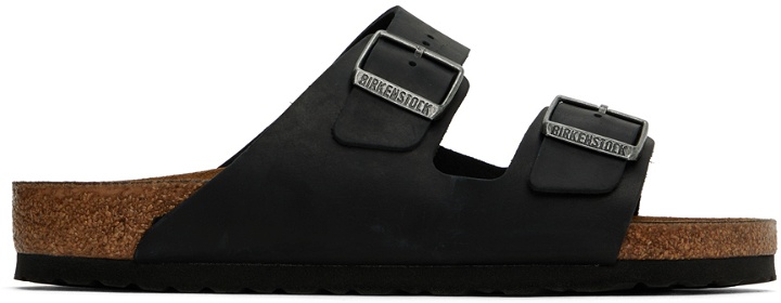 Photo: Birkenstock Black Regular Arizona Soft Footbed Sandals