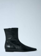 TOTEME Zipped Leather Chelsea Boots