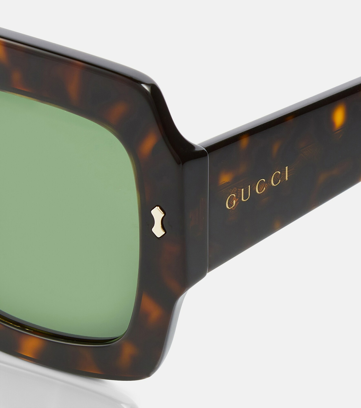 Gucci - Square tortoiseshell sunglasses Gucci