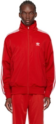 adidas Originals Red Adicolor Classics Firebird Track Jacket