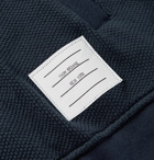 Thom Browne - Honeycomb-Knit Cotton Zip-Up Sweatshirt - Men - Navy