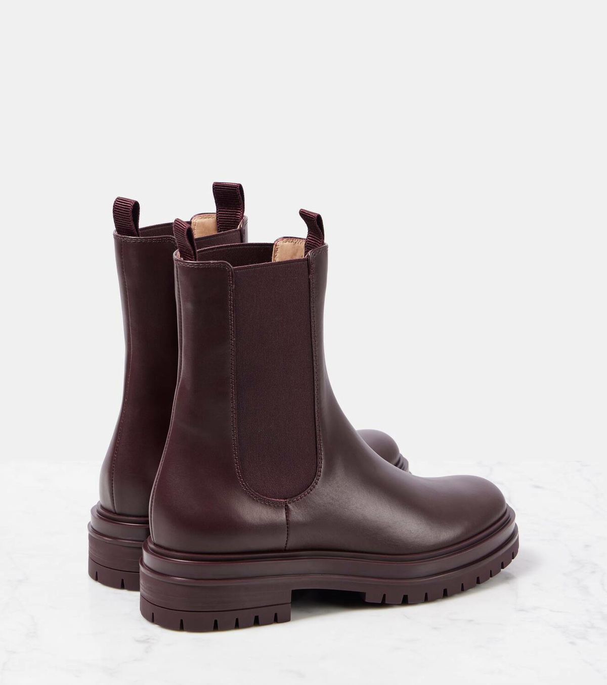 Gianvito Rossi Chester leather Chelsea boots
