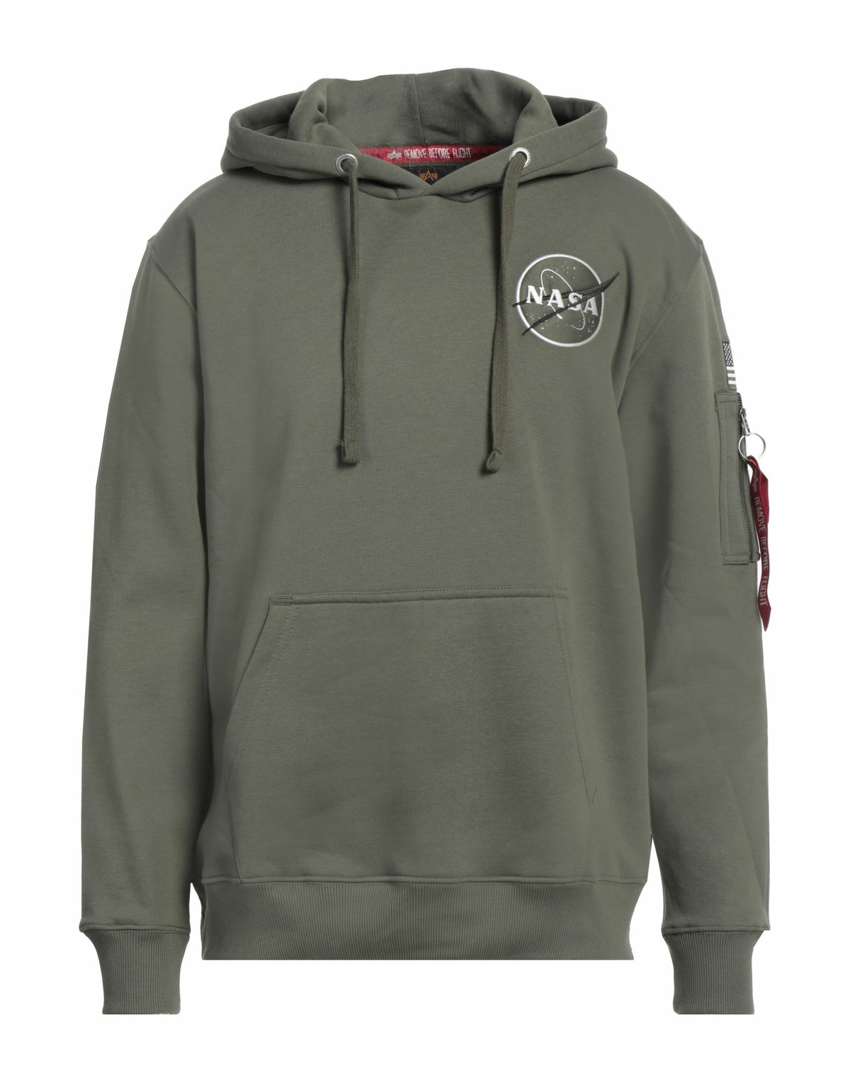 Alpha Industries Mens Sweatshirt Military in Green