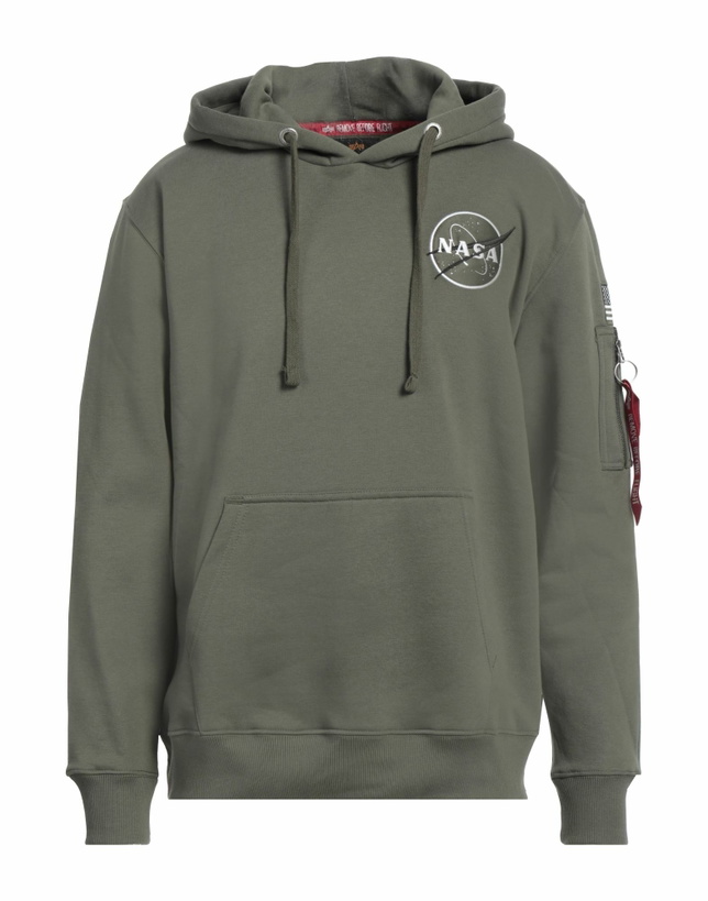 Photo: Alpha Industries Mens Sweatshirt Military in Green