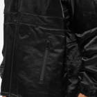 Junya Watanabe MAN Men's Sherpa Fleece Track Jacket in Black