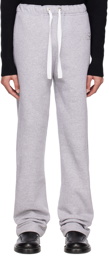 Ludovic de Saint Sernin Gray Drawstring Lounge Pants