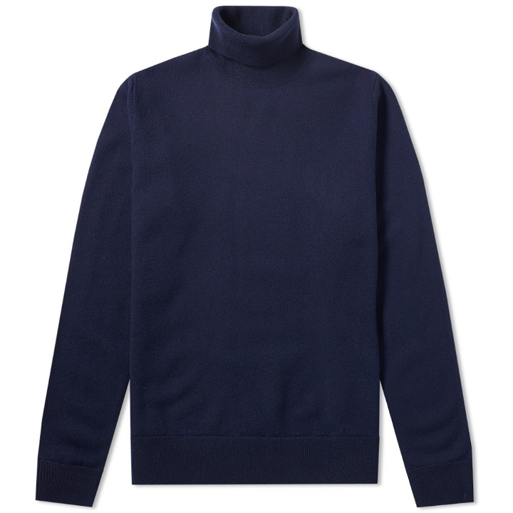 Photo: Norse Projects Marius Boiled Wool Rollneck Knit