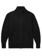 Fear of God - Textured-Wool Zip-Up Sweater - Black