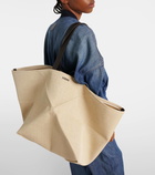 Loewe XXL Puzzle Fold canvas tote bag