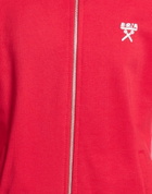 Berna Mens Sweatshirt in Tomato red