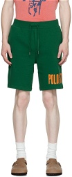Polo Ralph Lauren Green Bonded Shorts