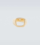 Tom Wood - Cushion Open 9kt gold ring