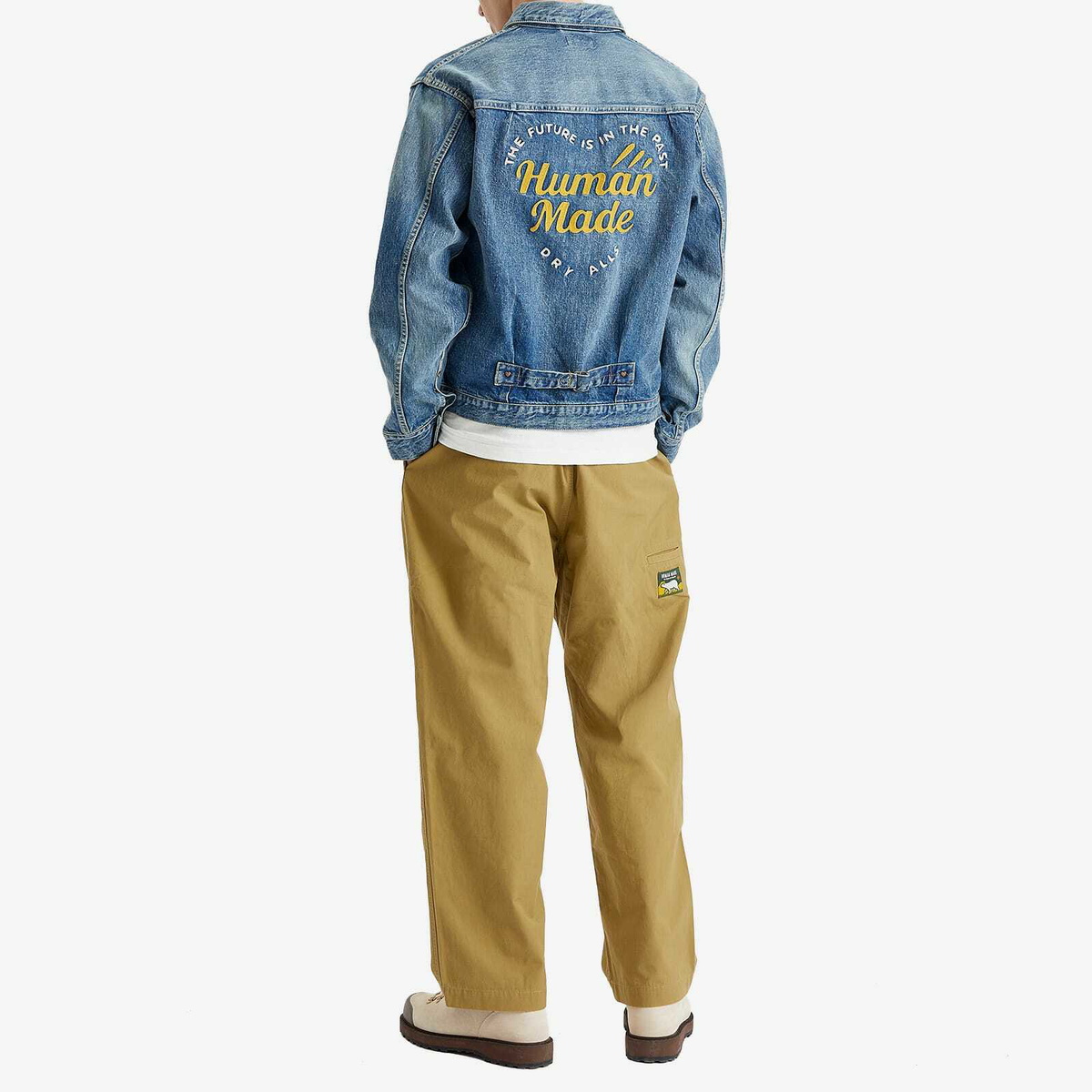 Human Made Men's Denim Future Work Jacket in Indigo Human Made