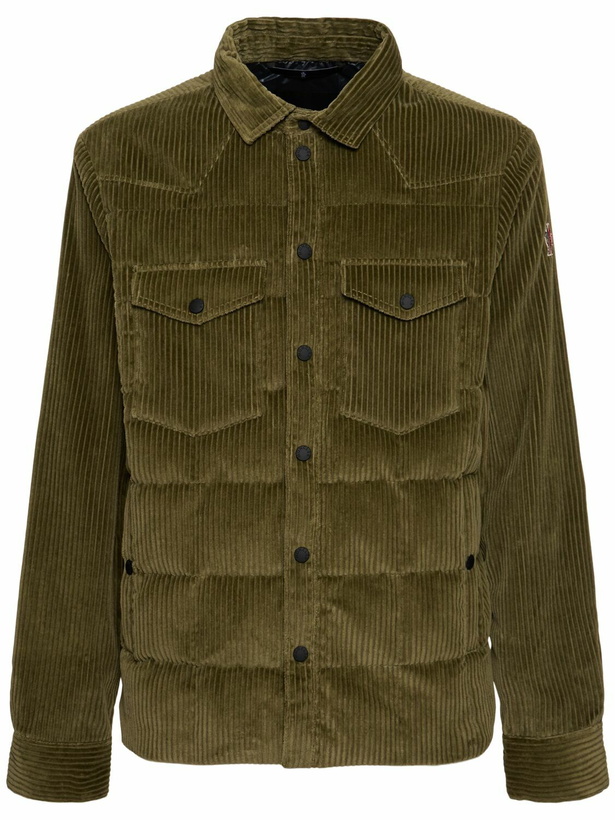 Photo: MONCLER GRENOBLE Gelt Cotton Down Shirt Jacket