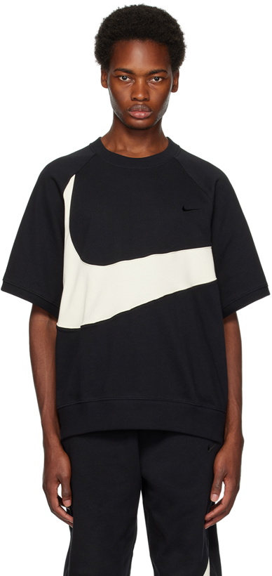 Photo: Nike Black Swoosh T-Shirt