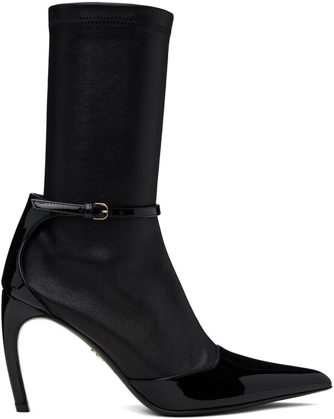 Photo: Ferragamo Black Britt Boots