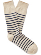 Anonymous ism - Striped Recycled Cotton-Blend Socks