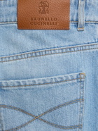 BRUNELLO CUCINELLI - Cotton Denim Straight Jeans