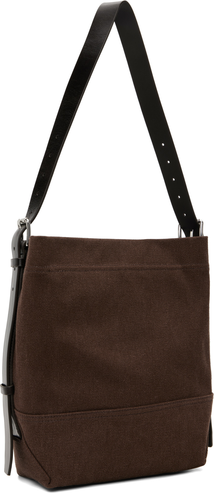 LEMAIRE Brown Small Belted Tote Bag