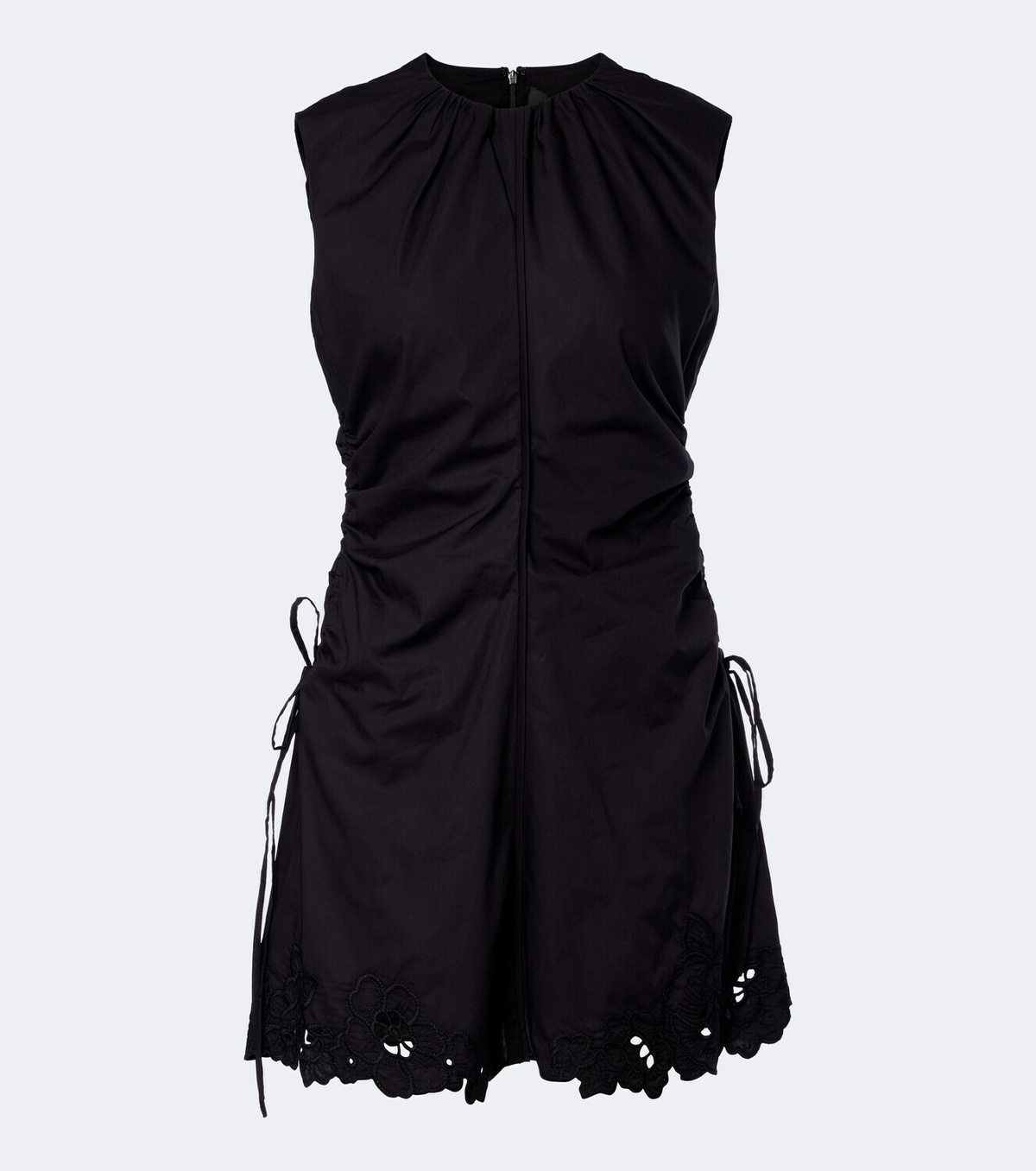 SIR Klara ruched cotton minidress