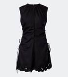 SIR Klara ruched cotton minidress