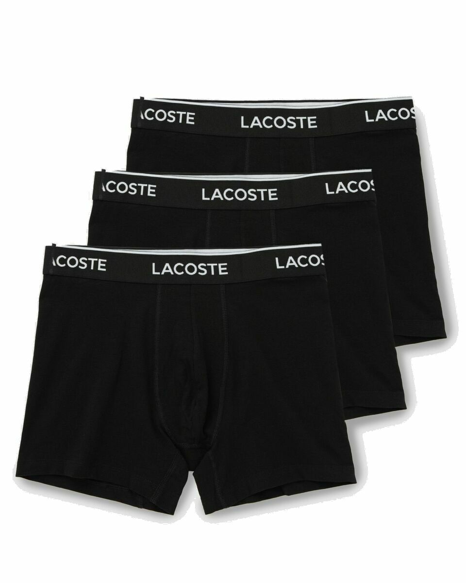Photo: Lacoste Underwear Boxer Brief Black - Mens - Boxers & Briefs