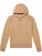 Mr P. - Wool and Cashmere-Blend Hoodie - Brown